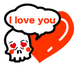 Bone and Balloon sticker #6001573