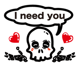 Bone and Balloon sticker #6001574