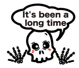 Bone and Balloon sticker #6001576