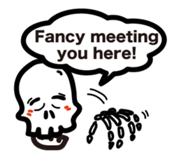 Bone and Balloon sticker #6001577