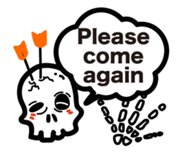 Bone and Balloon sticker #6001580