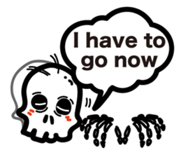 Bone and Balloon sticker #6001582