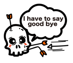 Bone and Balloon sticker #6001583