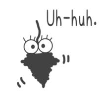 Bagworm(Back-channel feedback sticker #6001625