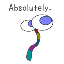 Bagworm(Back-channel feedback sticker #6001647