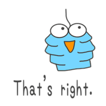 Bagworm(Back-channel feedback sticker #6001651