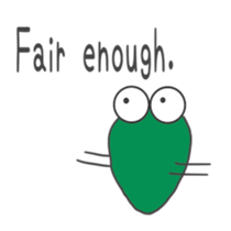 Bagworm(Back-channel feedback sticker #6001653