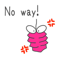 Bagworm(Back-channel feedback sticker #6001657