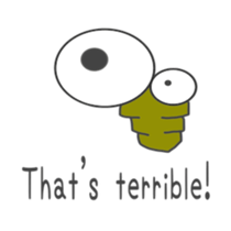 Bagworm(Back-channel feedback sticker #6001663