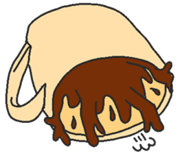 Immiscible milk and coffee sticker #6001926