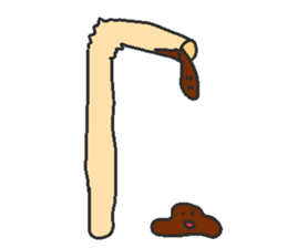 Immiscible milk and coffee sticker #6001929