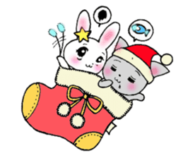 Worry of rabbit princess sticker #6002135