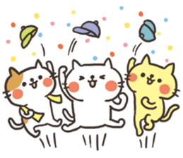 Cat love baseball !! sticker #6002577