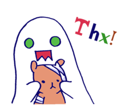 Supu- of the Sheets Spook English ver. sticker #6002708