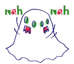 Supu- of the Sheets Spook English ver. sticker #6002717
