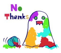 Supu- of the Sheets Spook English ver. sticker #6002725