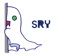 Supu- of the Sheets Spook English ver. sticker #6002742