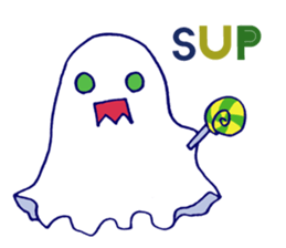 Supu- of the Sheets Spook English ver. sticker #6002743