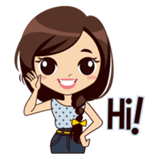 Alice in College Version sticker #6002744