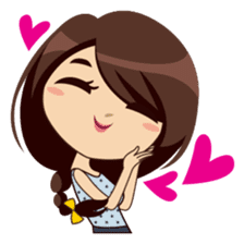 Alice in College Version sticker #6002751