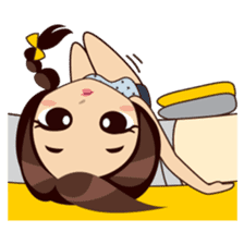 Alice in College Version sticker #6002752