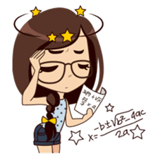 Alice in College Version sticker #6002764