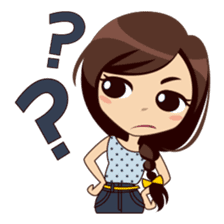 Alice in College Version sticker #6002767