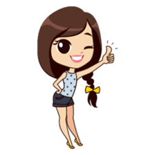 Alice in College Version sticker #6002775