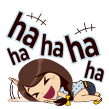 Alice in College Version sticker #6002778