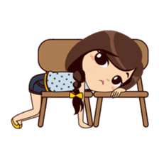 Alice in College Version sticker #6002783