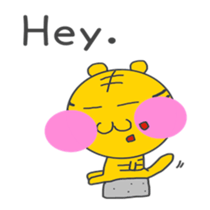 Watching Sports (Tiger version sticker #6003267