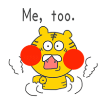 Watching Sports (Tiger version sticker #6003268