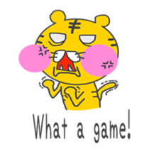 Watching Sports (Tiger version sticker #6003286