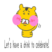 Watching Sports (Tiger version sticker #6003289