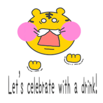 Watching Sports (Tiger version sticker #6003290