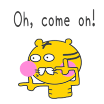 Watching Sports (Tiger version sticker #6003291