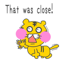 Watching Sports (Tiger version sticker #6003294