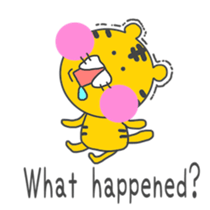 Watching Sports (Tiger version sticker #6003297