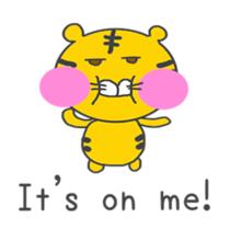 Watching Sports (Tiger version sticker #6003299