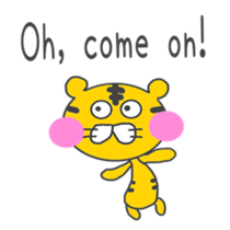 Watching Sports (Tiger version sticker #6003302