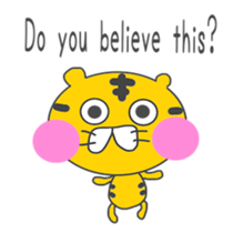 Watching Sports (Tiger version sticker #6003303