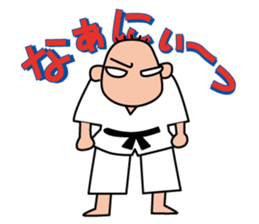 KARATE girl sticker #6003467