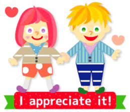 Daily life of friends 2.(E) sticker #6003828