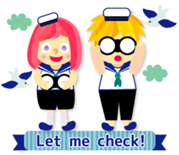 Daily life of friends 2.(E) sticker #6003831