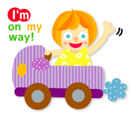 Daily life of friends 2.(E) sticker #6003840