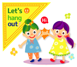 Daily life of friends 2.(E) sticker #6003848