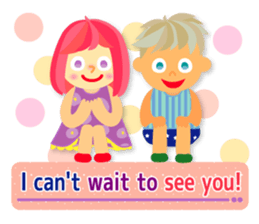 Daily life of friends 2.(E) sticker #6003854