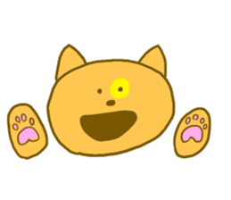 He lives alone. sticker #6003927