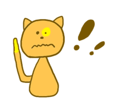 He lives alone. sticker #6003934