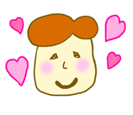 He lives alone. sticker #6003938